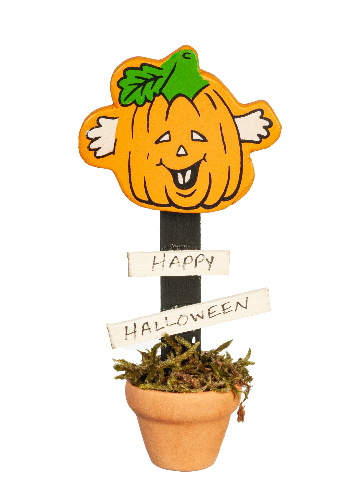 Happy Pumpkin Porch Pot