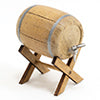 Cider Keg on Stand with Turning Spigot