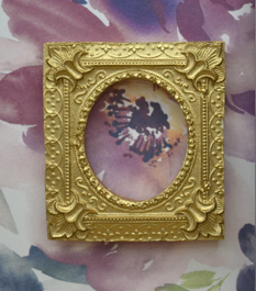 Ornate Gold Frame, #10