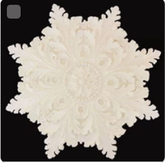 CBB684, Ceiling Medallion, Leaf, Extra Large