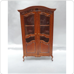 CBB006B, Petite Francoise Cabinet, New Walnut