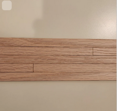 Red Oak Hardwood Plank Flooring, 1/2"