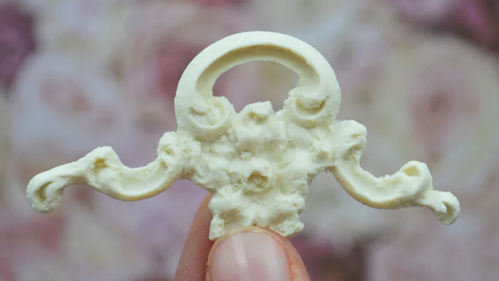 CCB0784, Ceiling Applique, Flower With Swirl, #11