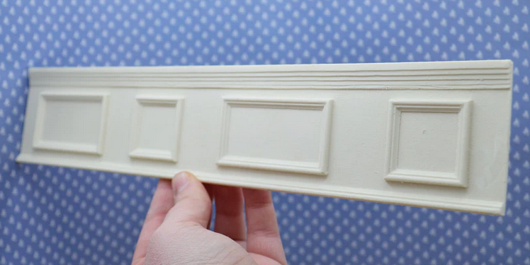 CRH837, Wainscot Panel, Federal, #5 – Miniature Designs, Inc.