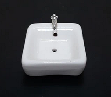 CRH844, Square Porcelain Sink Top