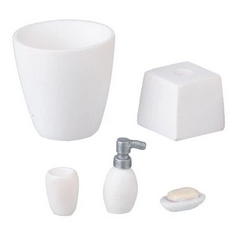CRH845, Bathroom Accessories, White, 5pc