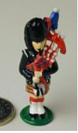 CRH871, Scottish Piper, Handpainted