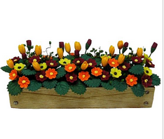 CBB1183, Fall Flowers In Window Box