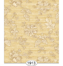 CRH993, Wesley Floral Beige Wallpaper
