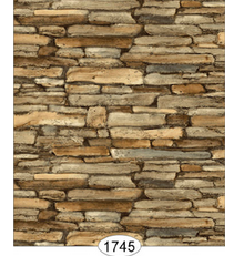 CRH995, Rustic Rock Wallpaper, Tan, Gray, Brown