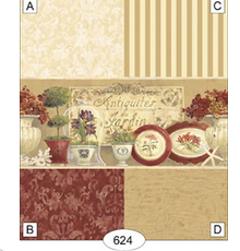 CRH1049, Heirloom Yellow Damask Wallpaper, Pattern A