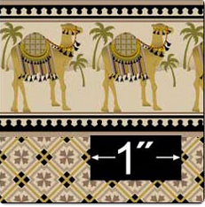 CRH1060, Camel Caravan Wallpaper