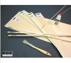 Basswood Stripwood, 3/16" x 2"