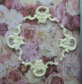 CCB0784, Ceiling Applique, Flower With Swirl, #11