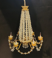 Chandelier, 6 Arm With Down Light