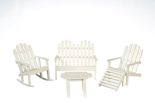 Adirondack White Set, 5pc