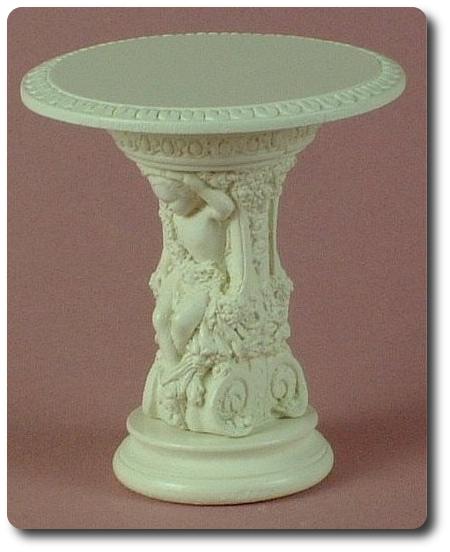 Cherub Garden Stone Ornamental Table