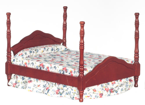 Cannonball Bed, Mahogany