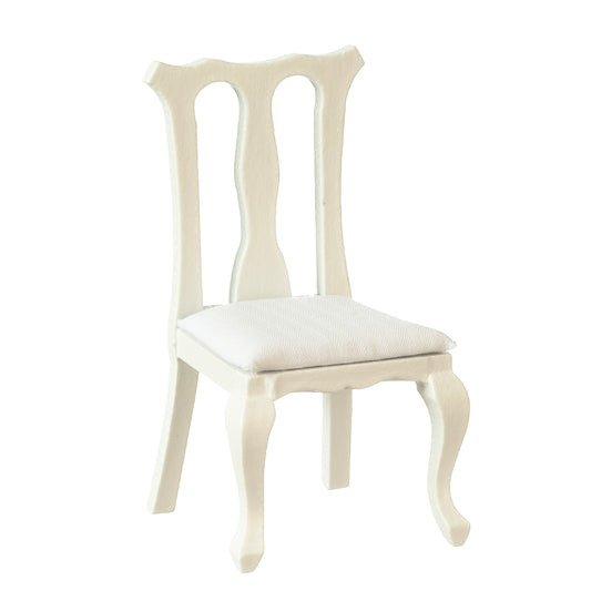 Queen Anne Side Chair, White