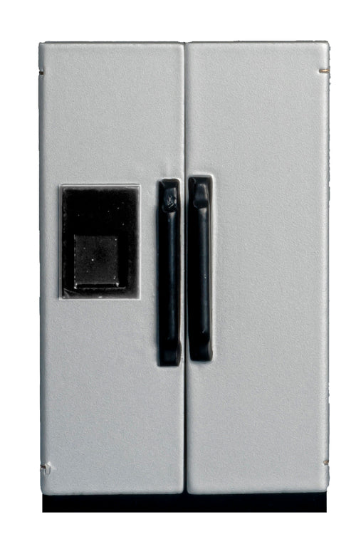 Silver Double Door Refrigerator
