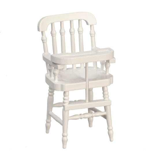 Victorian High Chair, White