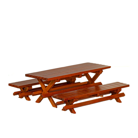 Picnic Table with 2 Benches