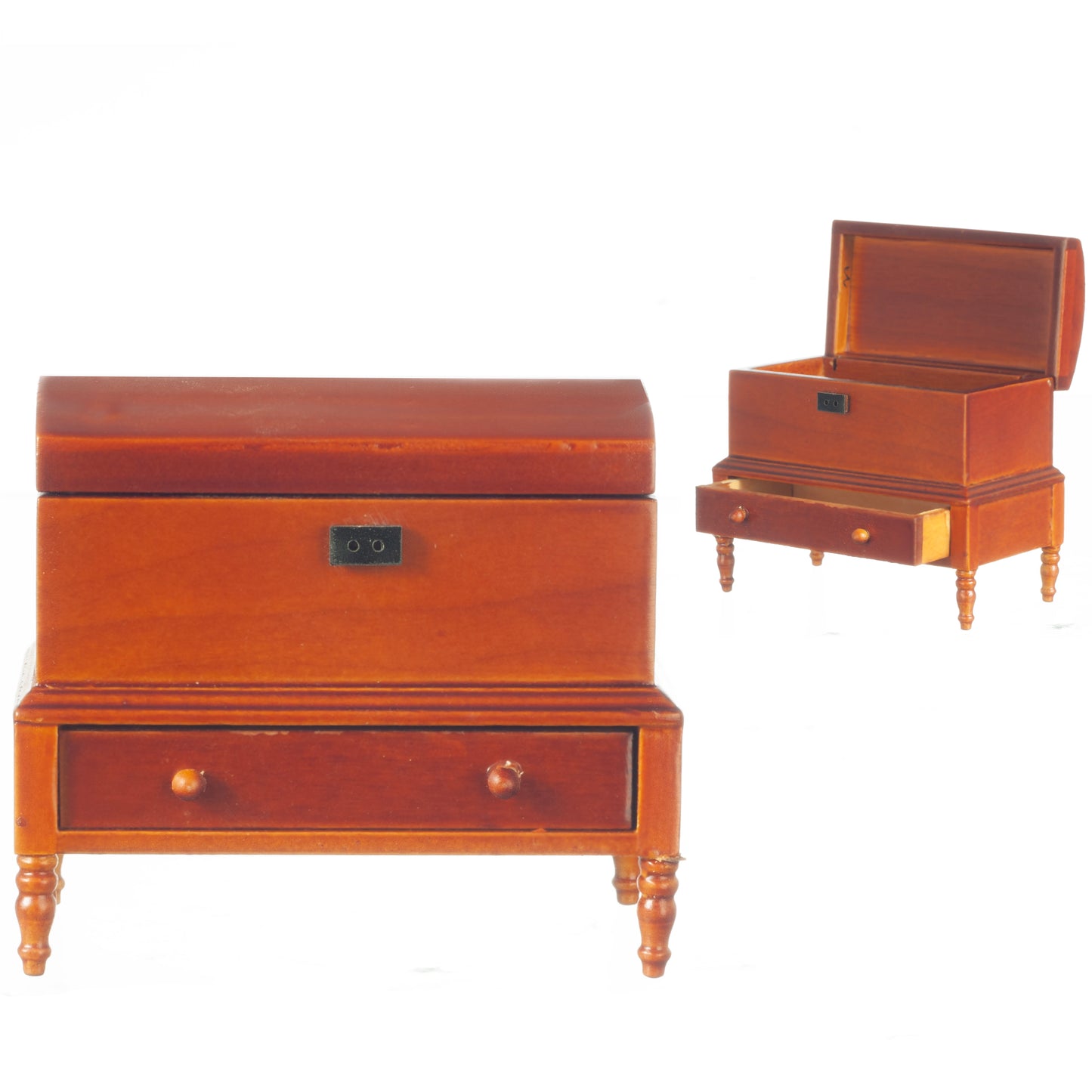 CEA199, Lincoln Dome Chest, Walnut