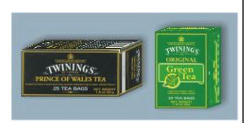 English Tea Boxes, 2pc