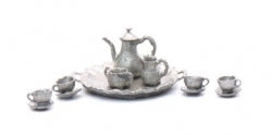 1/4" Scale Silver Tea Set Kit