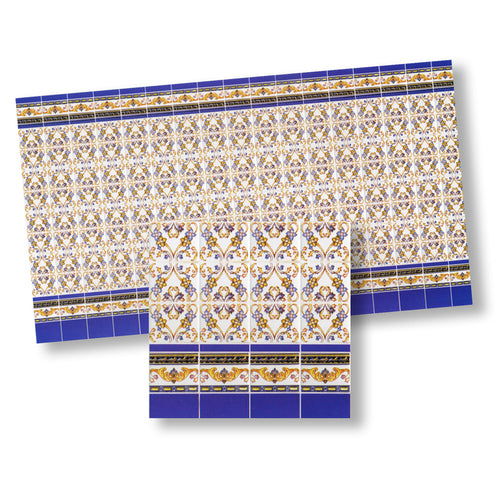 CMS170, Wall Tile, Mediterranean Blue