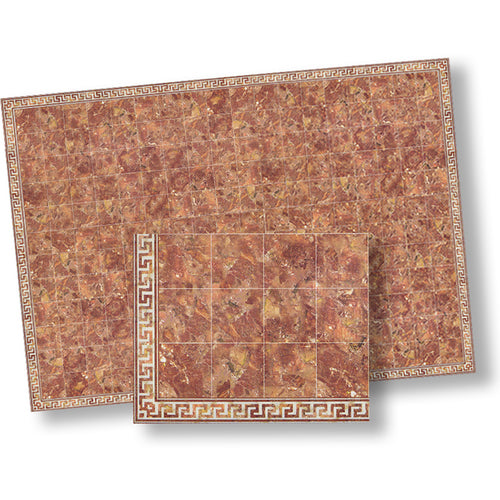 CRH1001, Rust Faux Marble Floor Tile