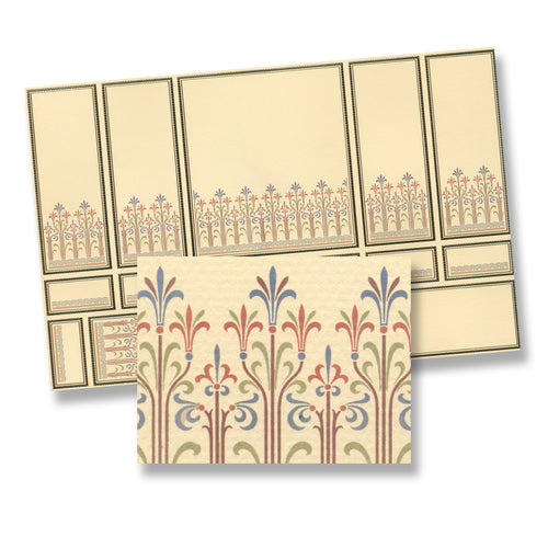 CRH1041, Deco Wall Panel Section, 1pc