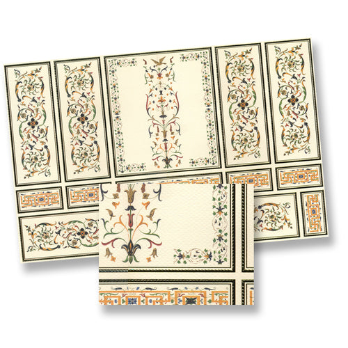 CRH1040, Deco Wall Panel Section, 1pc