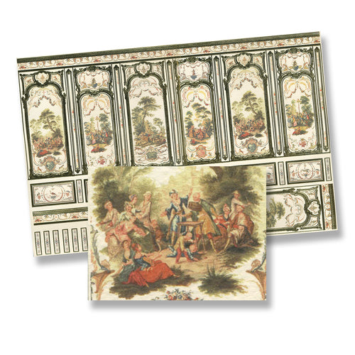 Deco Wall Panel Section Wallpaper