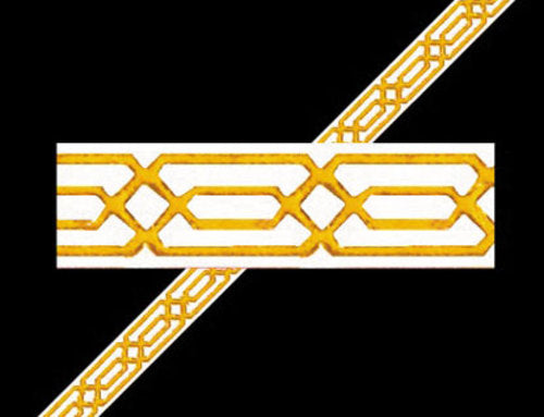 Gilded Ceiling Wall Molding