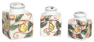 Canister Set with Lids, 3pc