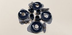 8pc Dinner Set with Chi, Judiac