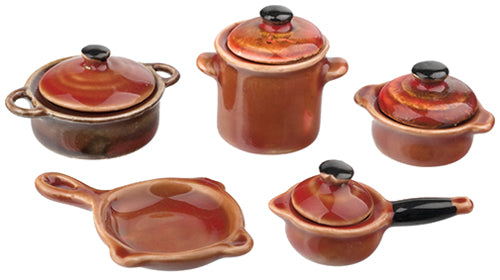 Cookware Set, Rustic, 9pcs