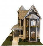1/4" Scale St. Beckham Gothic Victorian Dollhouse, Complete Kit