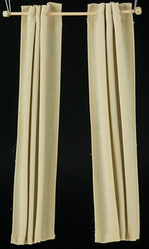 Curtain, Tan Modern Tab