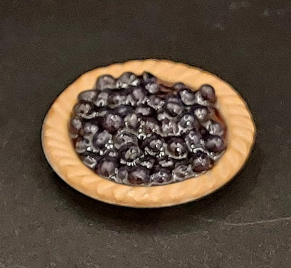 Blueberry Pie in Aluminum Pie Plate