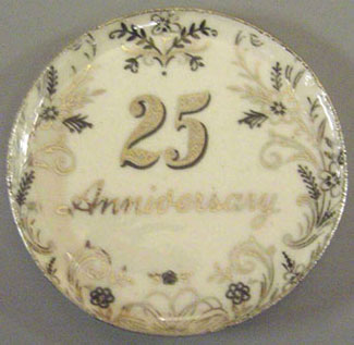 25th Anniversary Platter