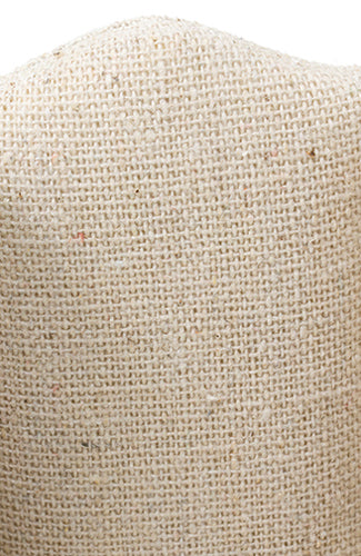 Chair, Mahogany with Beige Fabric