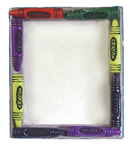 Crayon Picture Frame
