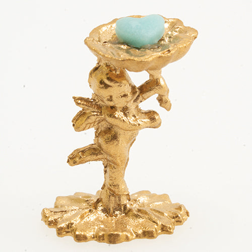 Cupid Soap Dish With Assorted Soaps