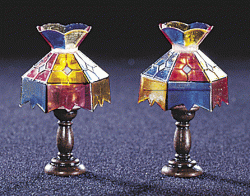 Tiffany Table Lamp Pair, Assorted