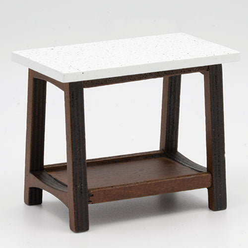 Side Table, Rectangle, Walnut