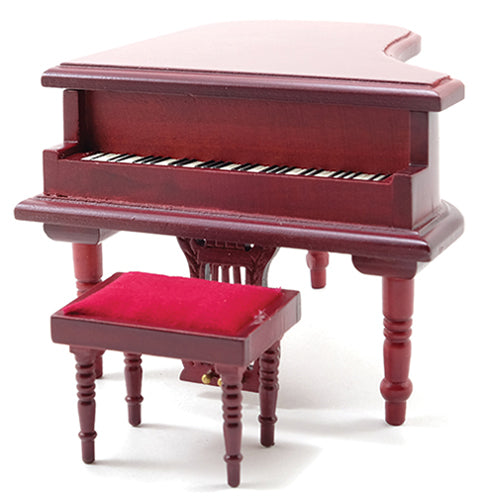 Baby Grand Piano with Stool, MH