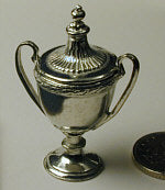 Trophy Cup with Lid, Pewter
