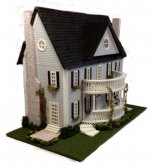 1/4" Scale Classic Colonial Dollhouse Kit